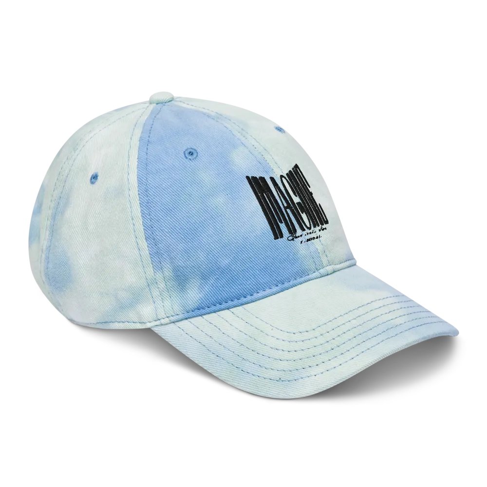Psychedelic Vibes Tie-Dye Dad Hat product image (18)