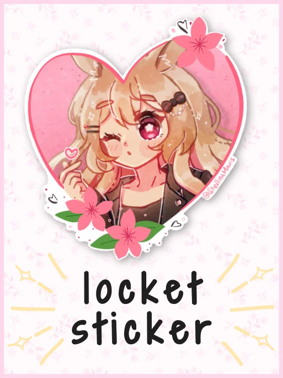 Locket Sticker product image (3)