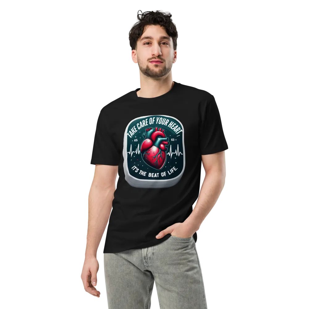 Heartbeat of Life Unisex Premium Tee product image (5)