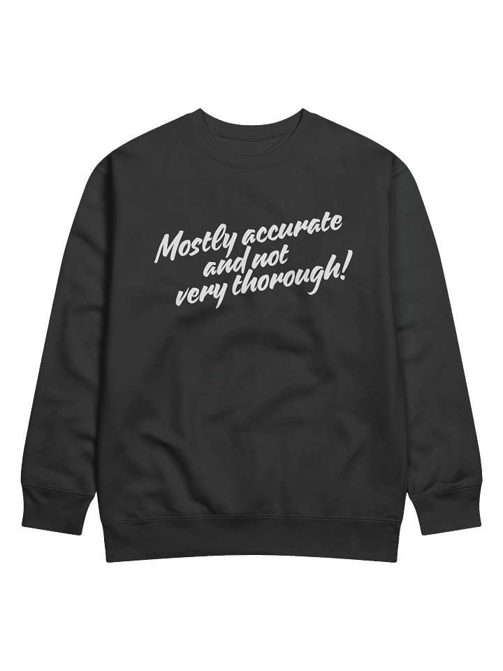 Mostly Accurate Sweatshirt product image (3)