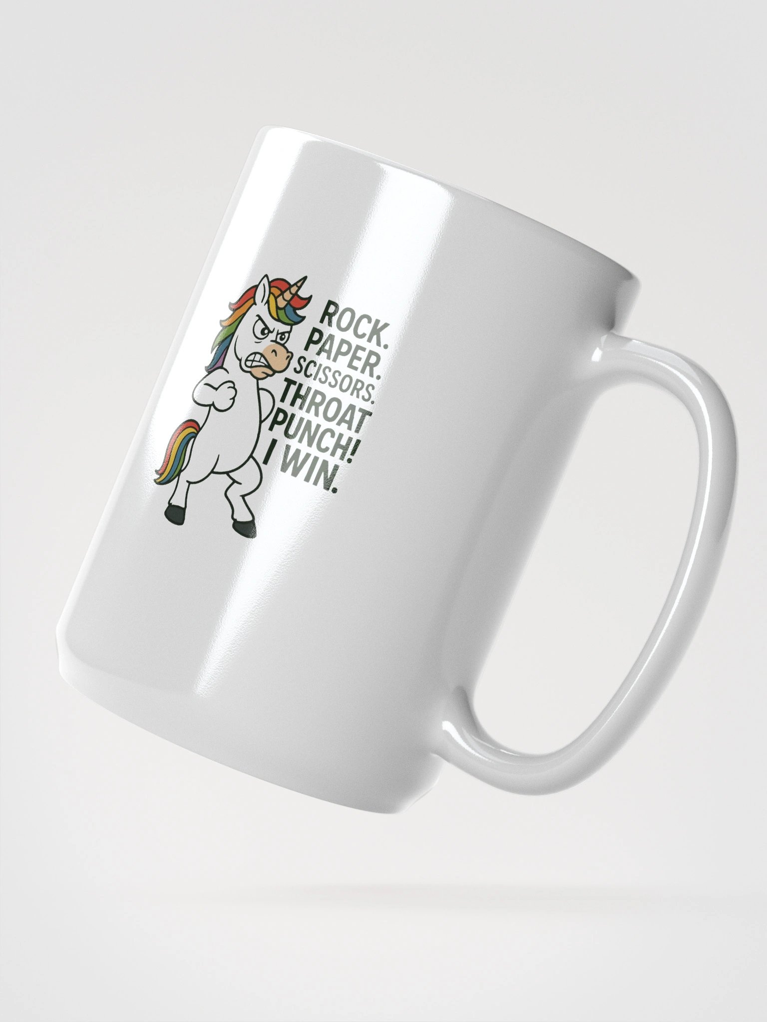 Rock. Paper. Scissors. THROAT PUNCH! - Mug product image (2)