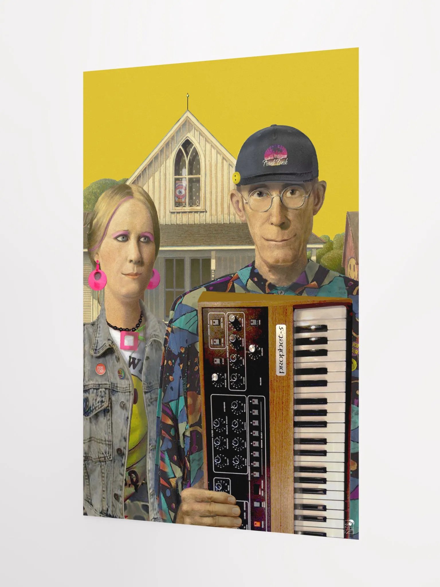 American Prophet by Frank Fonik (SeQuential CirCuits ProPhet-5 Tribute), Matte Paper Poster product image (3)