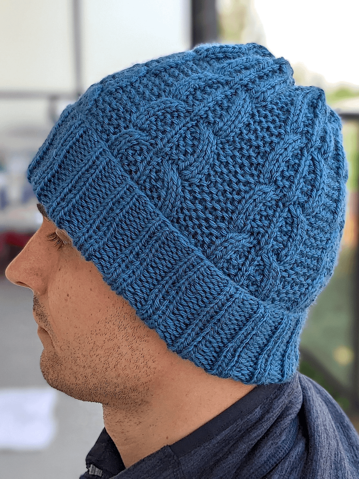 Willow Knit Hat Pattern for Men | Crazy Hands Knitting
