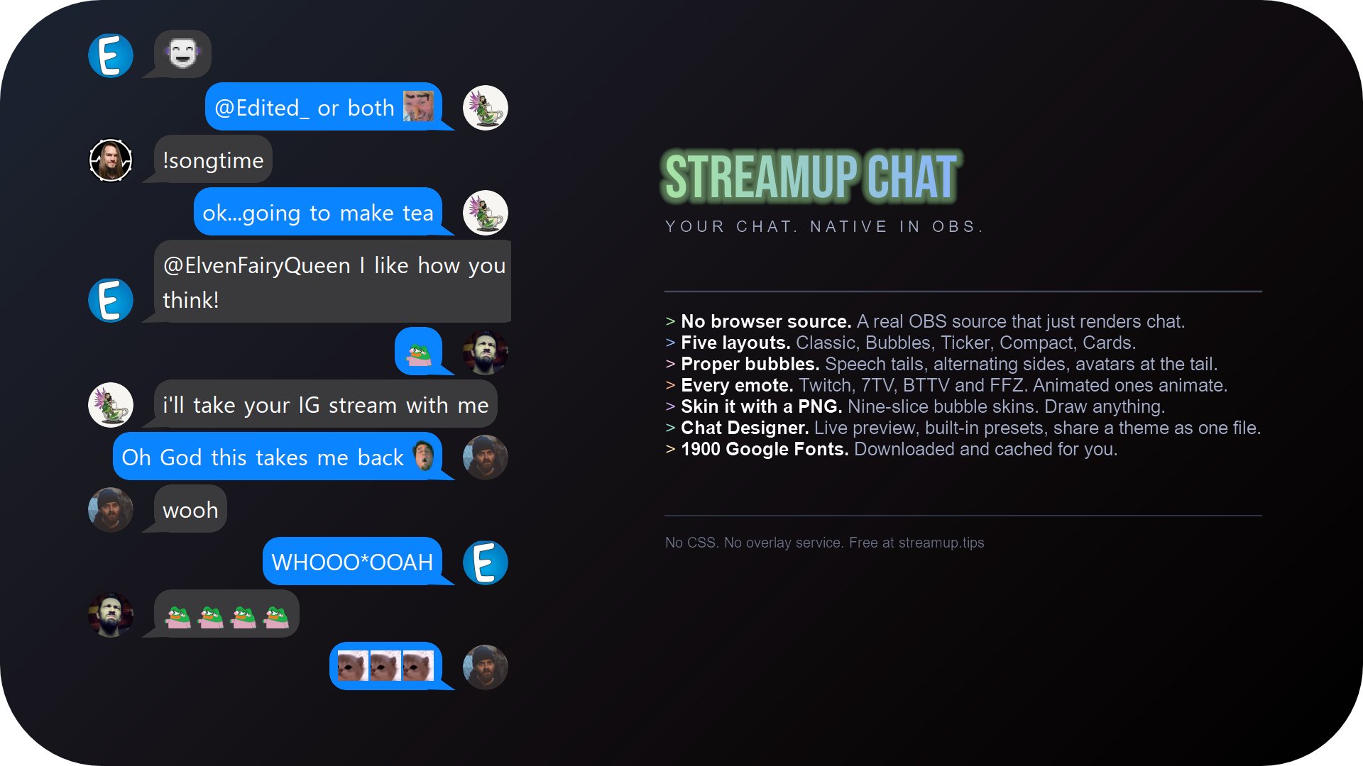 OBS Plugin - StreamUP Chat product image (1)