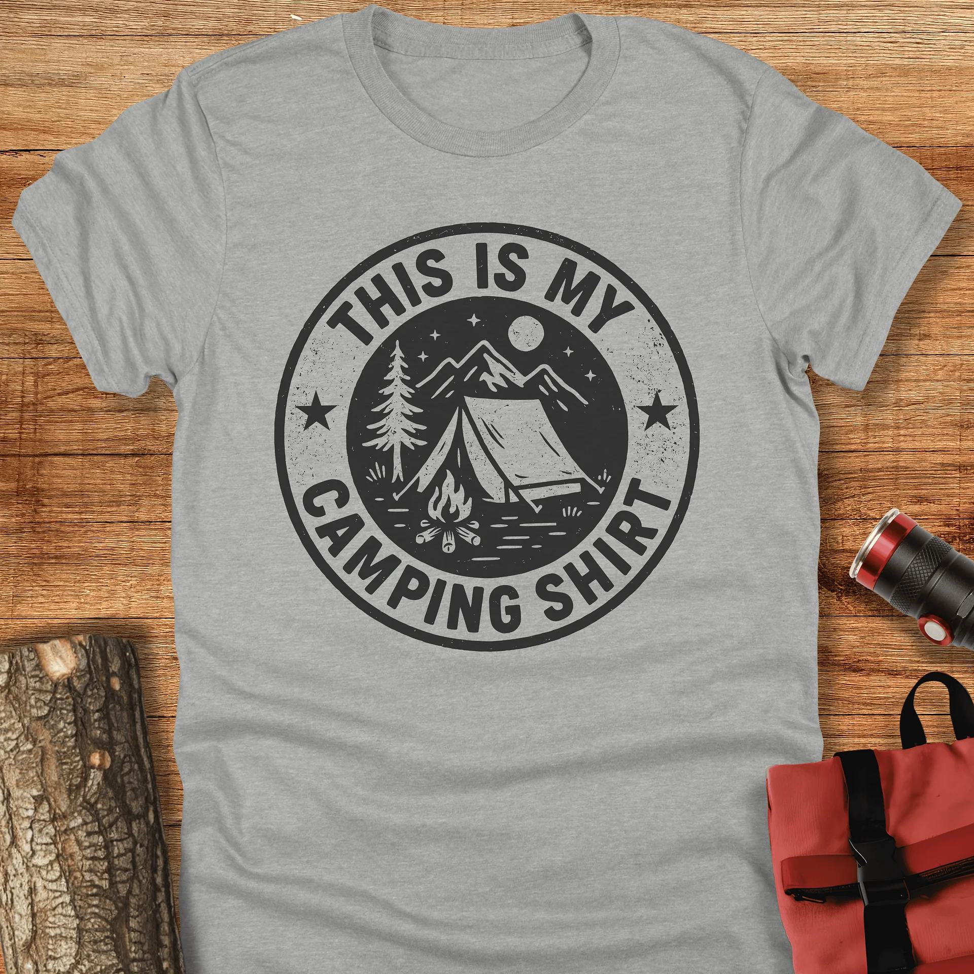 This is my camping shirt, Unisex t-shirt product image (1)