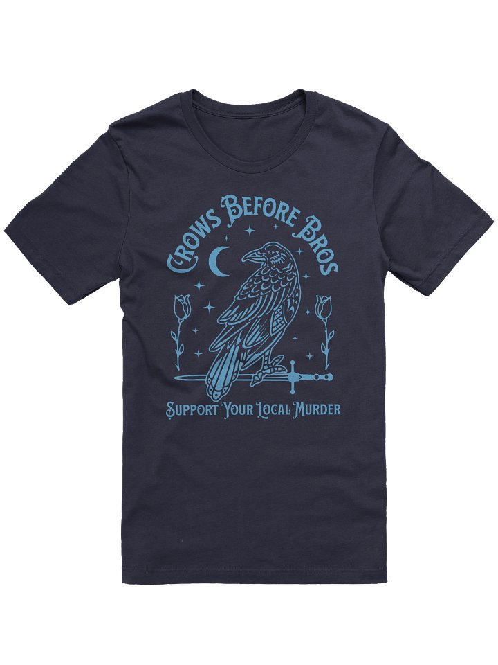 Crows Before Bros T-shirt product image (37)