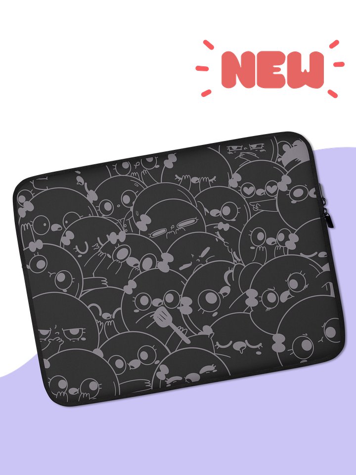 Pancake's World-Dark theme | Laptop Sleeve product image (2)