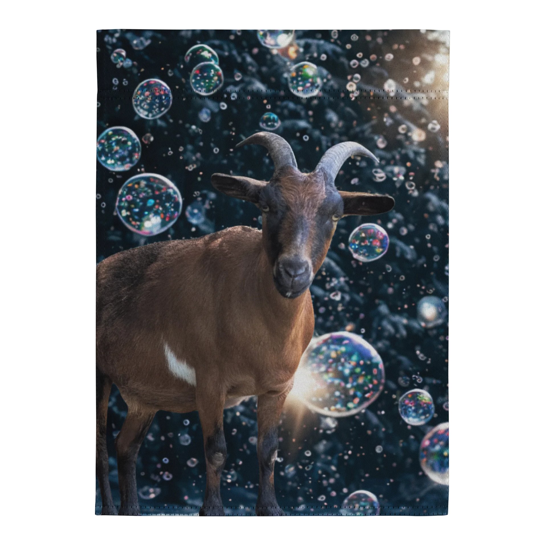 Bubble Goat Rey Farm Flag product image (1)