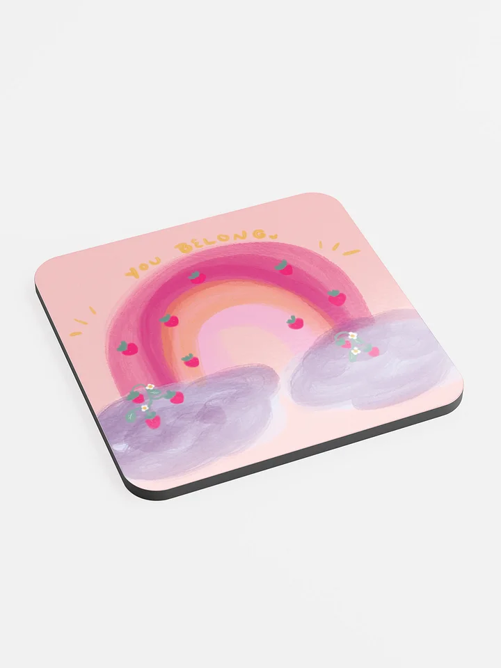 You Belong Cute Cup Coaster product image (2)
