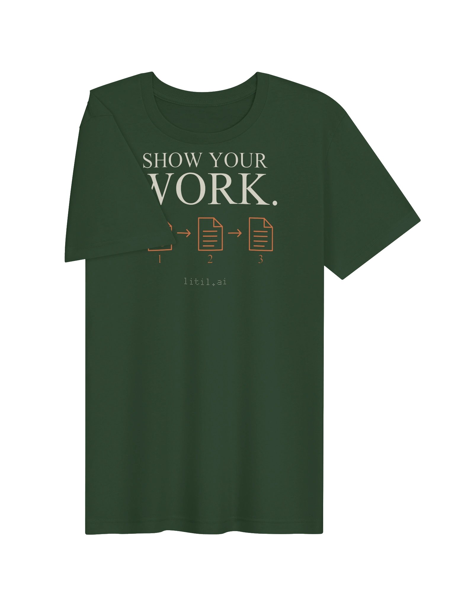 Show Your Work tee product image (3)