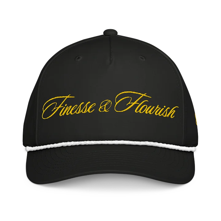 F&F Script Five-Panel Classic Rope Cap (YLW) product image (1)