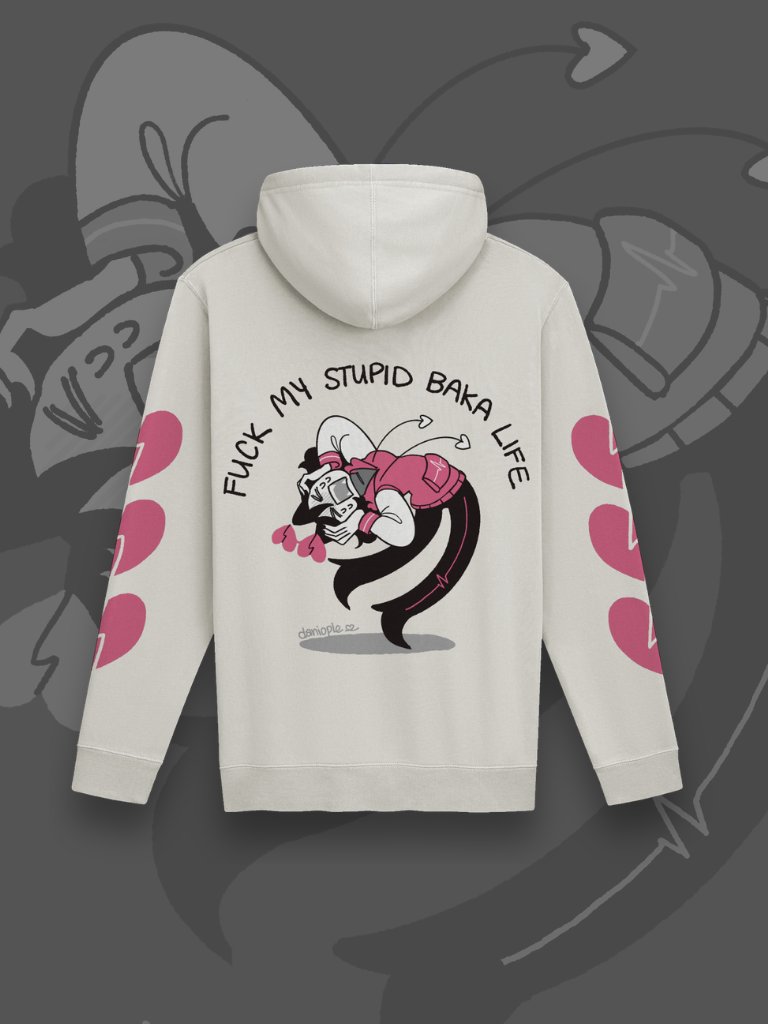 F**K MY STUPID BAKA LIFE Hoodie product image (2)