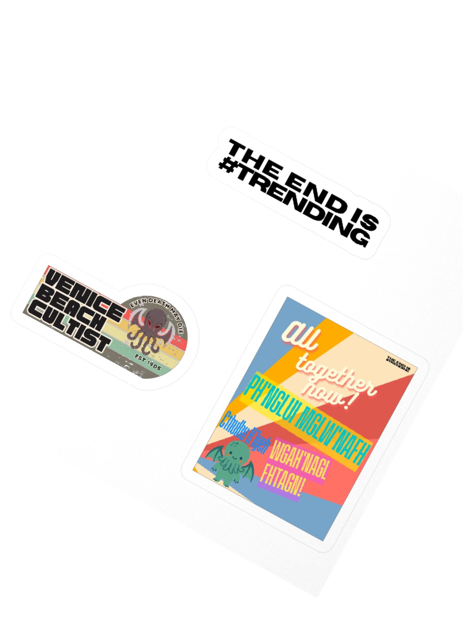 The End Is Trending Stickers product image (5)