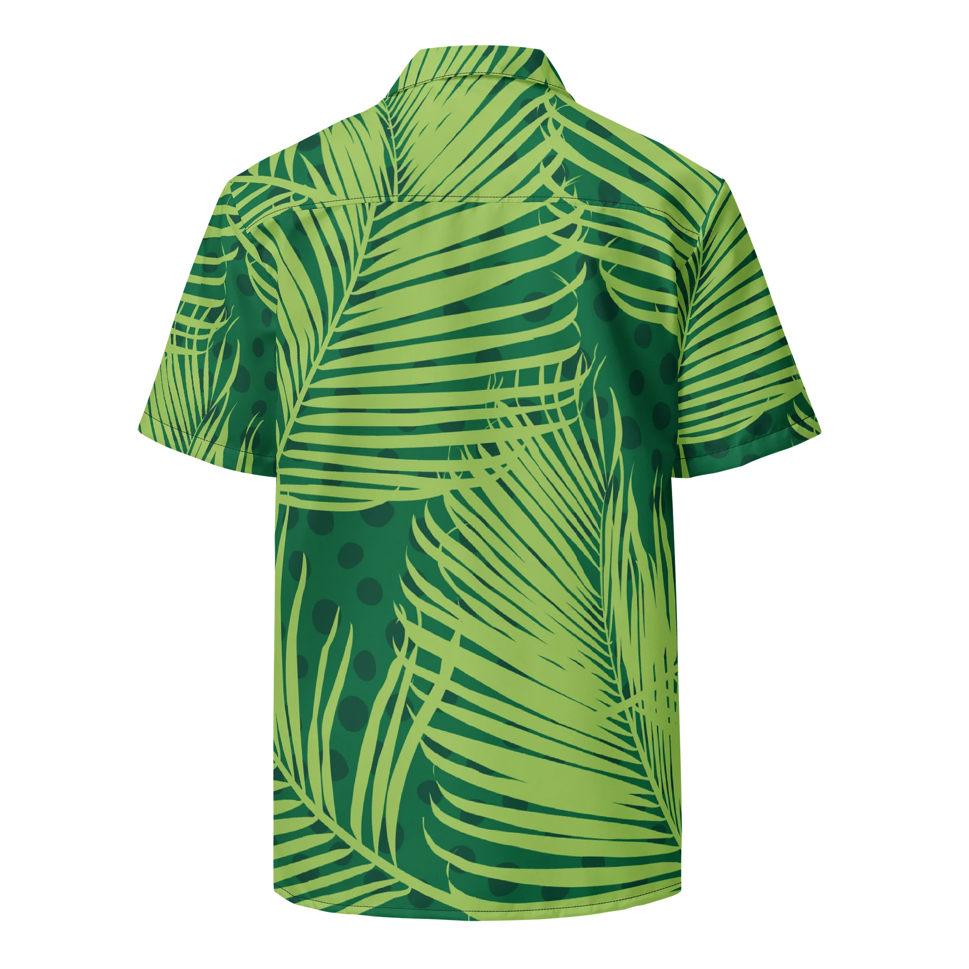 Tropical Palm Print Hawaiian Shirt product image (2)