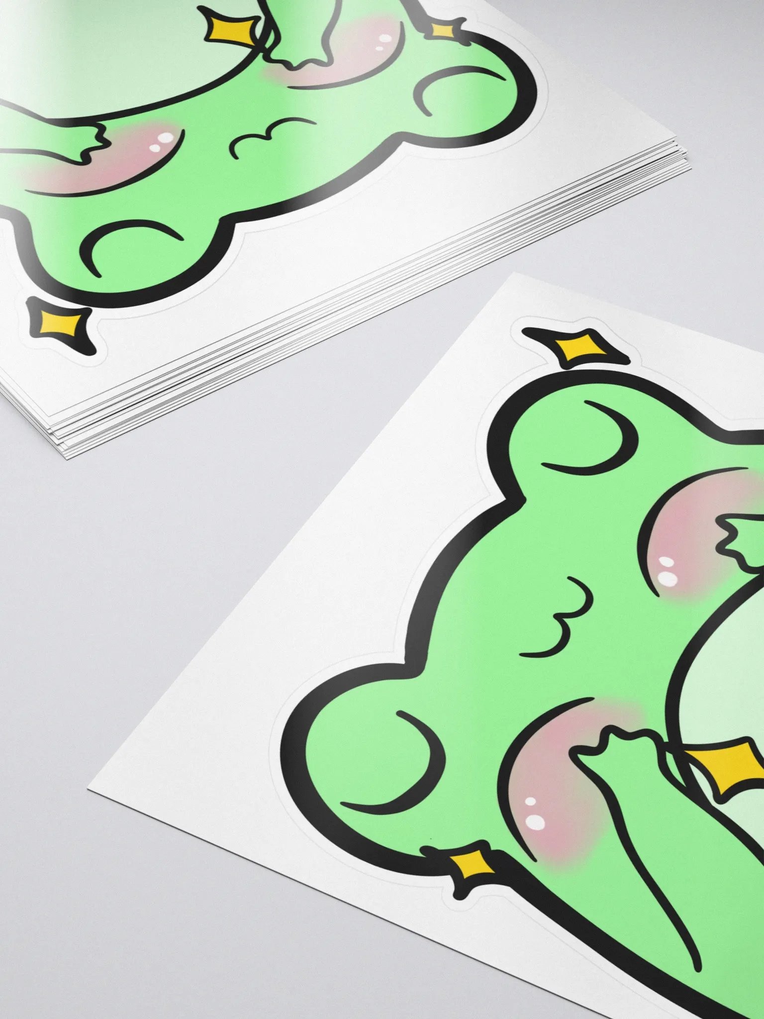 Frog Blush Sticker product image (5)
