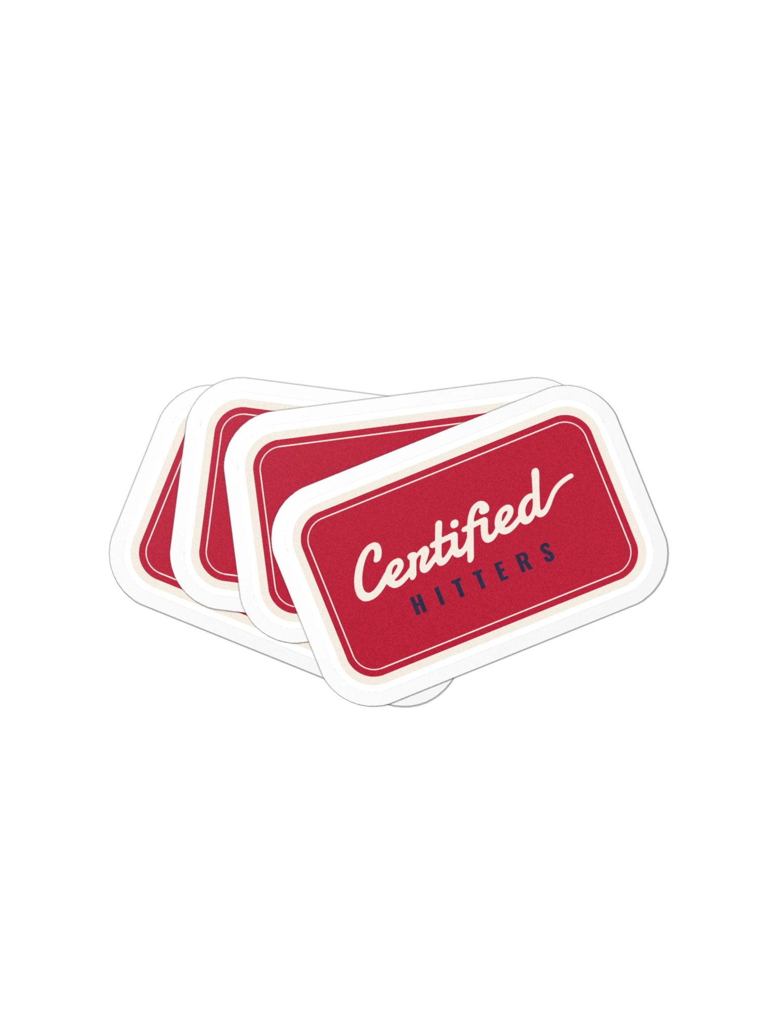 Certified Hitters Patch - Red product image (3)