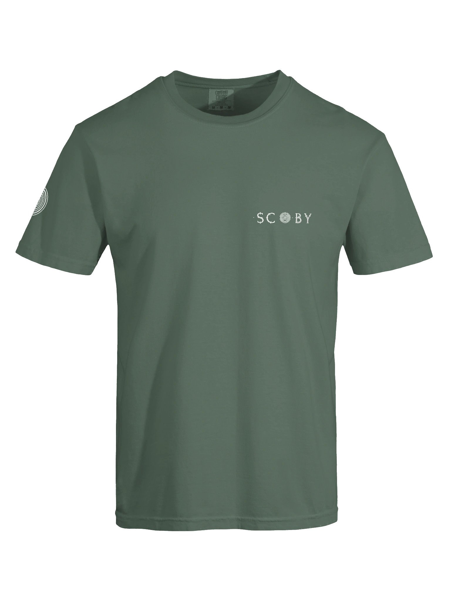 Scoby Logo Embroidered Tee in Blue Spruce product image (5)