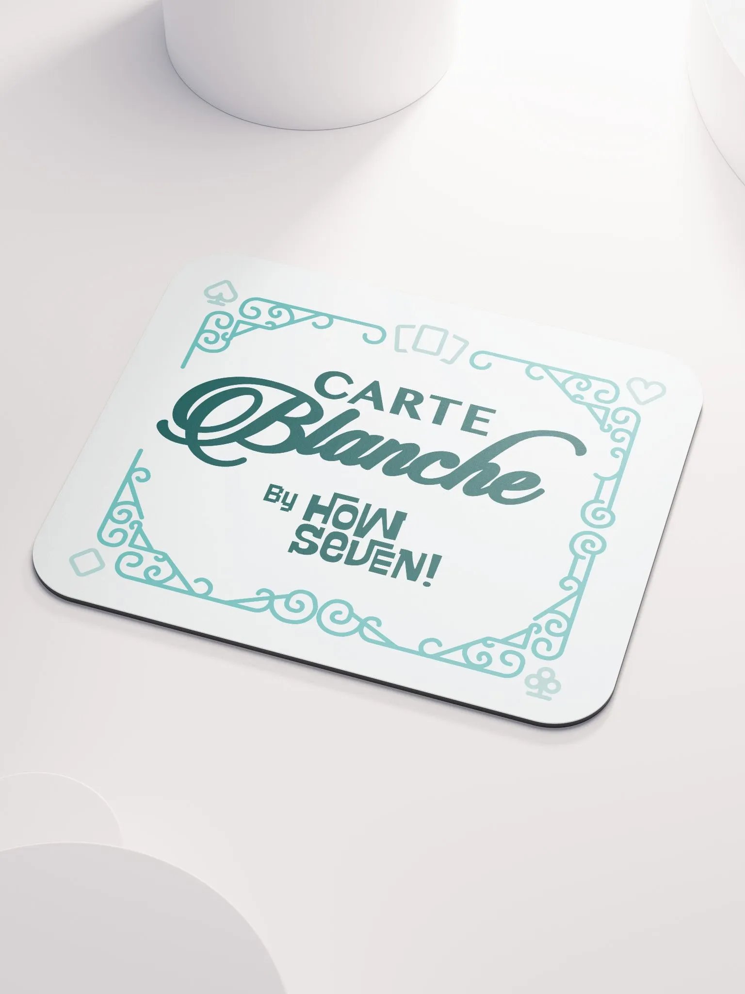 Blanche Book Cover Mouse Pad product image (3)