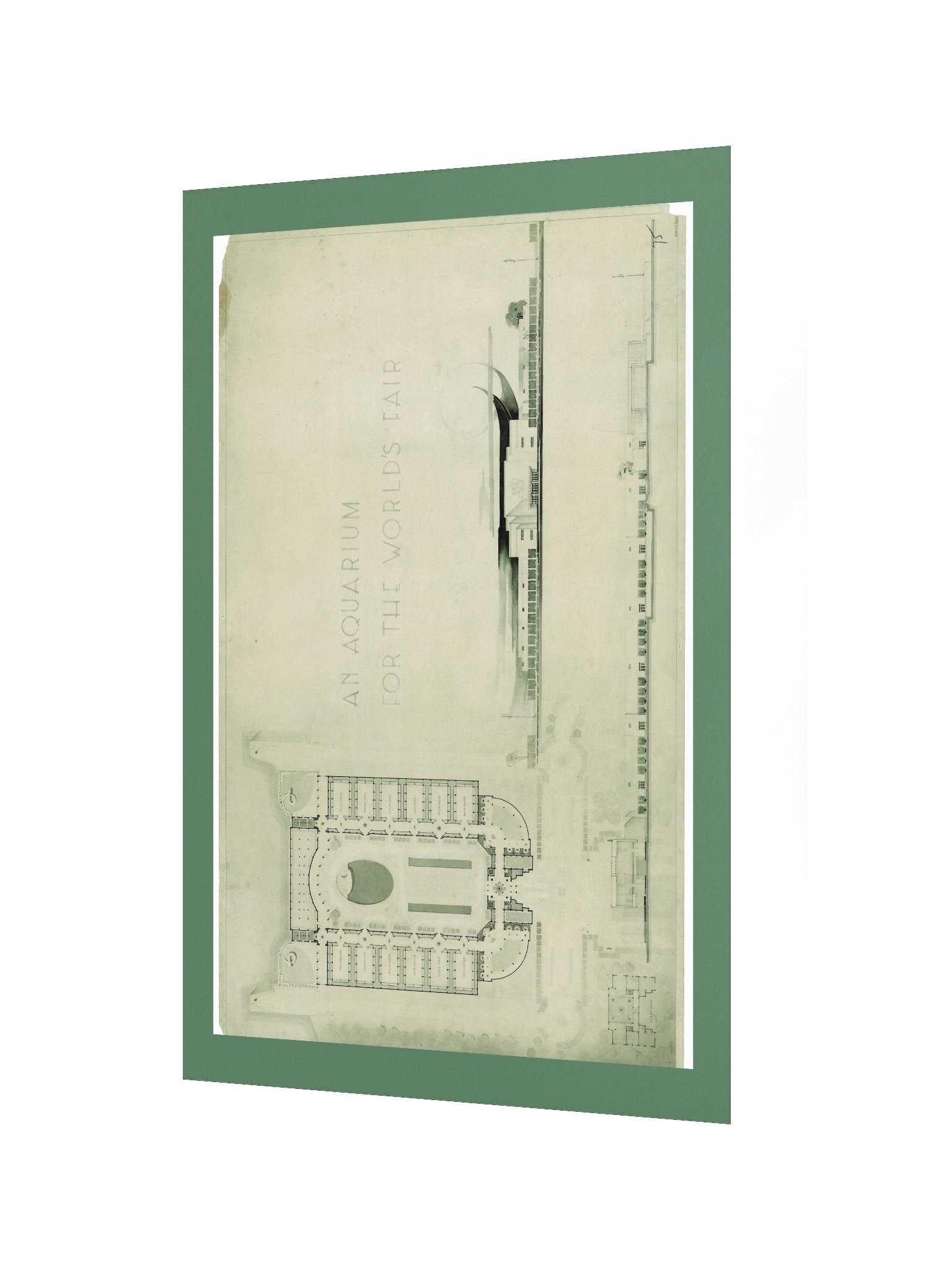 AN AQUARIUM FOR THE WORLD'S FAIR (20x30) product image (2)