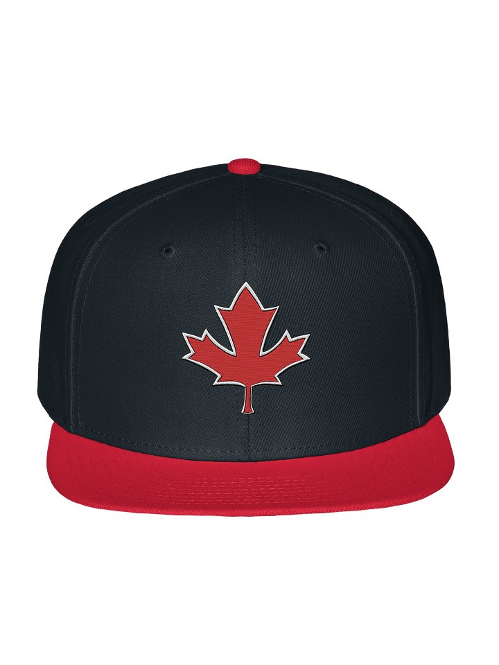 Red & Black Maple Leaf Hat product image (1)