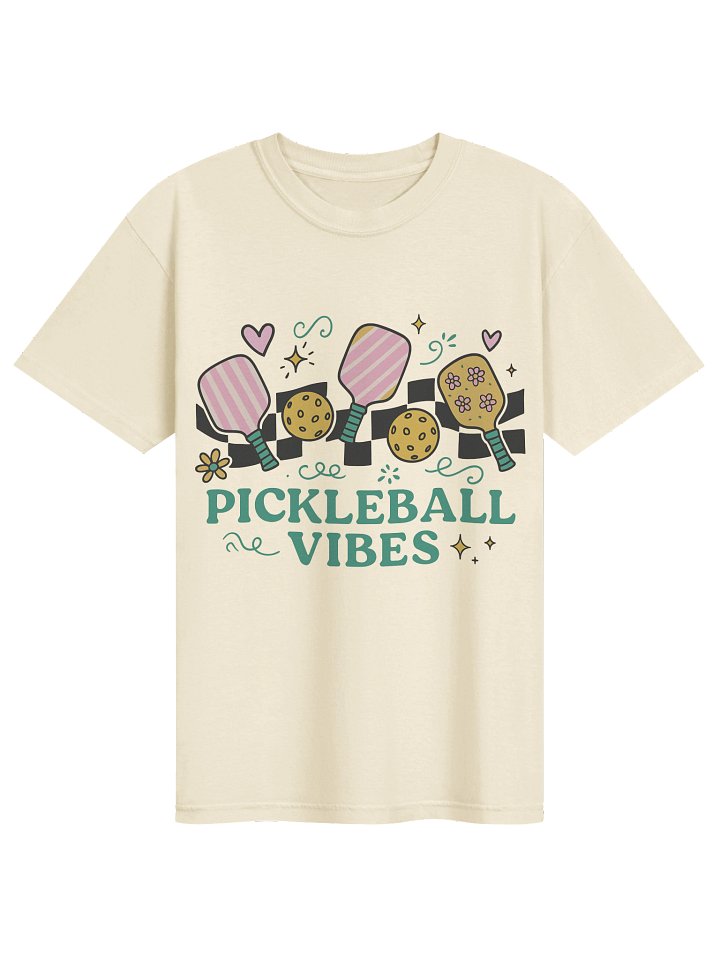 Pickleball Vibes Heart Doodle Tee product image (1)