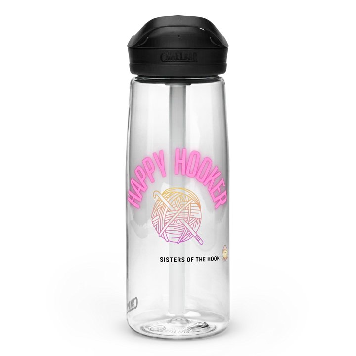 Happy Hooker Water Bottle - Clear product image (1)