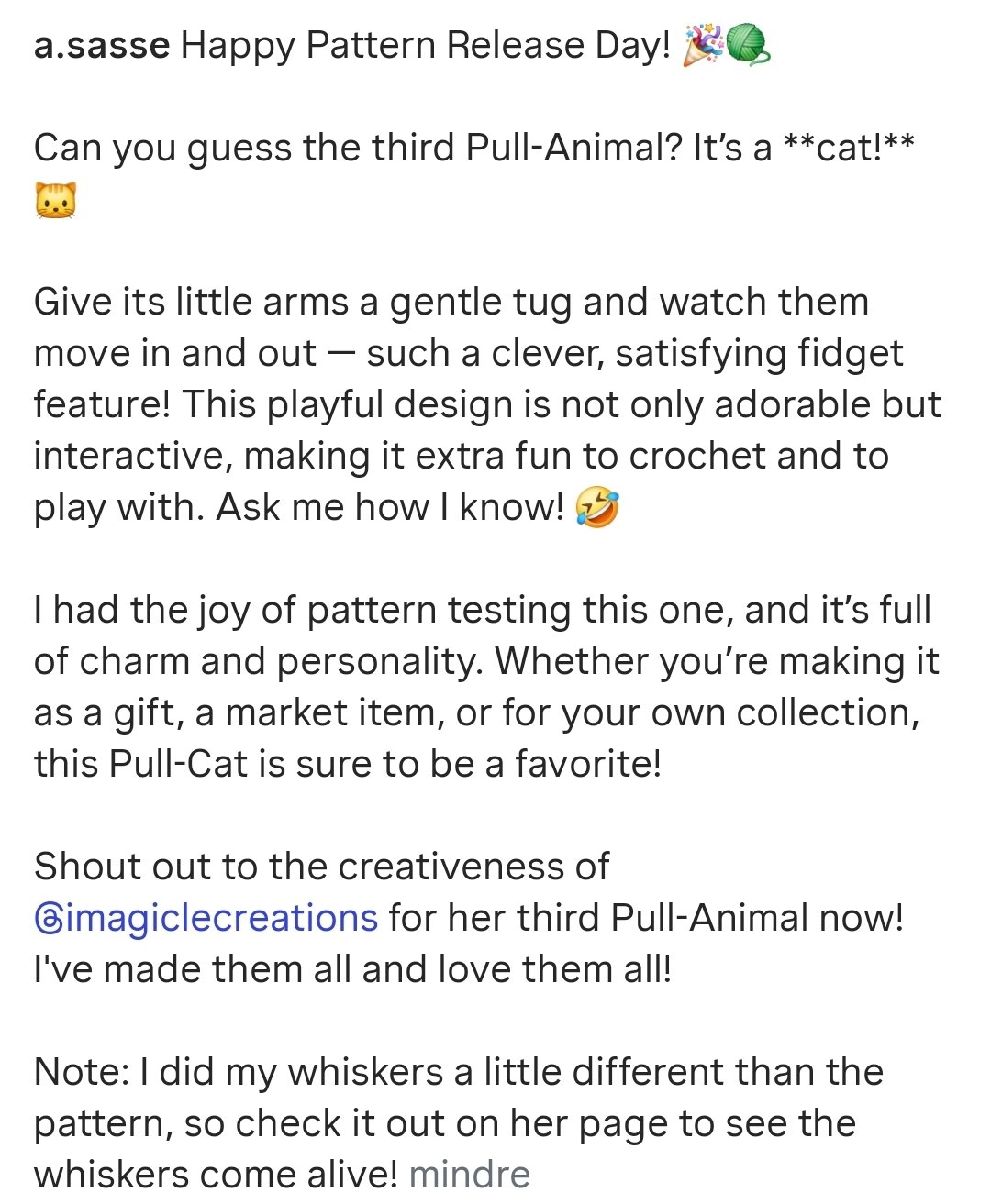 Pull-cat pdf pattern US terms product image (5)