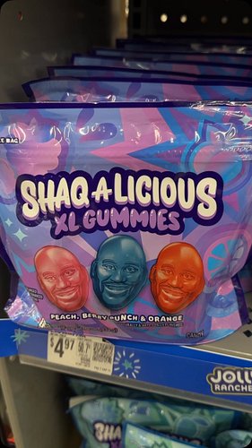 Go get them gummies! @shaqalicious_official by @shaq