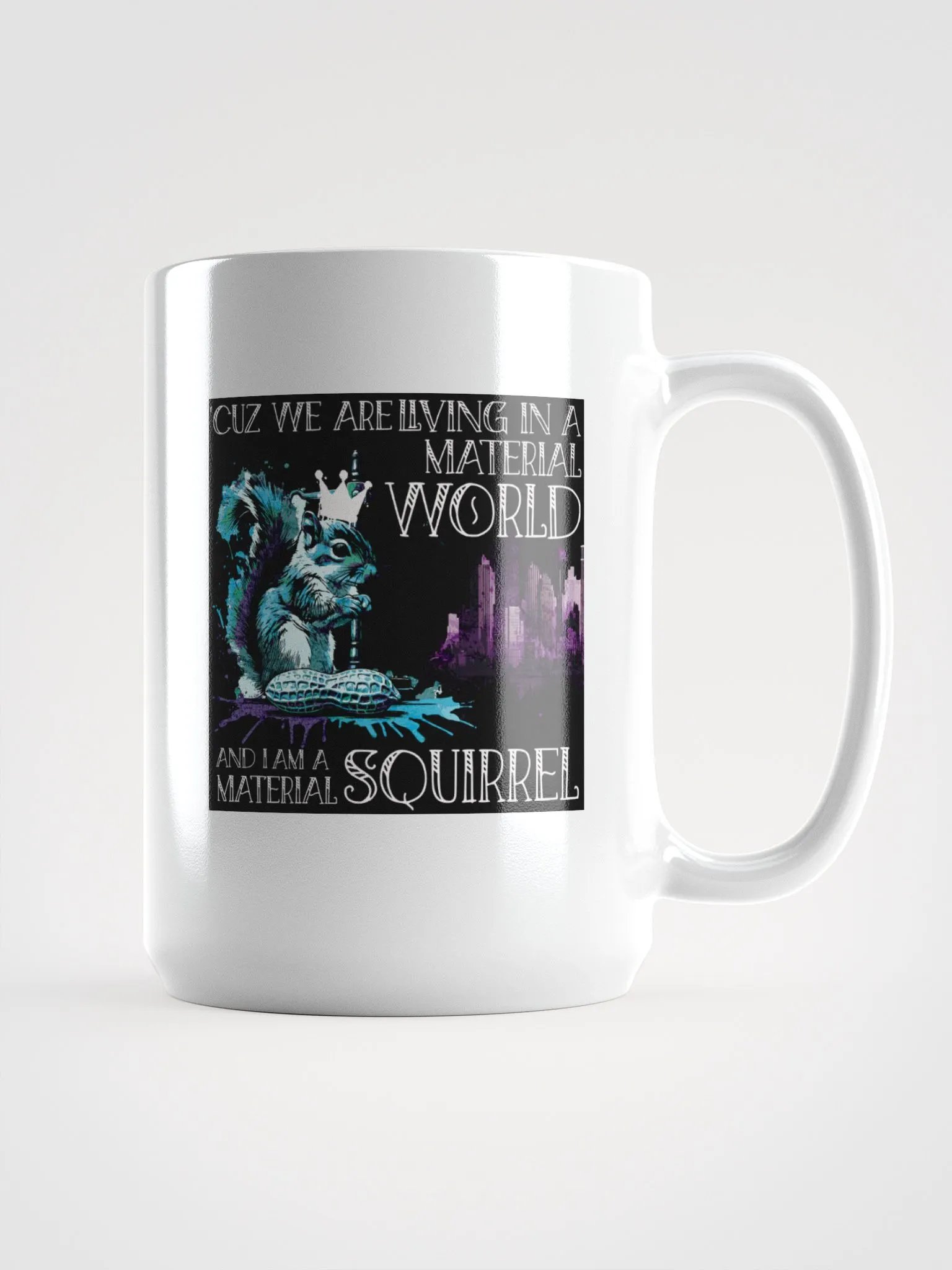Material Squirrel Crown Mug product image (1)