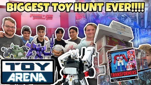 ITS TOY HUNTING TIME!!! THR BIGGEST AND BEST TOY HUNT IVE EVER BEEN APART OF!!!! CHECK IT OUT!!! 

#transformers #toyhunt #to...