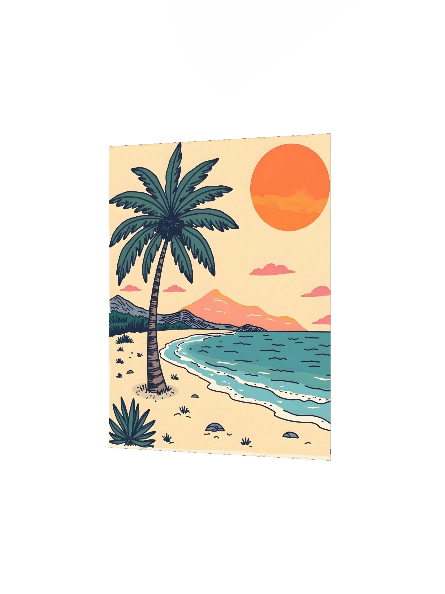 Vibrant Retro Matte Poster product image (11)