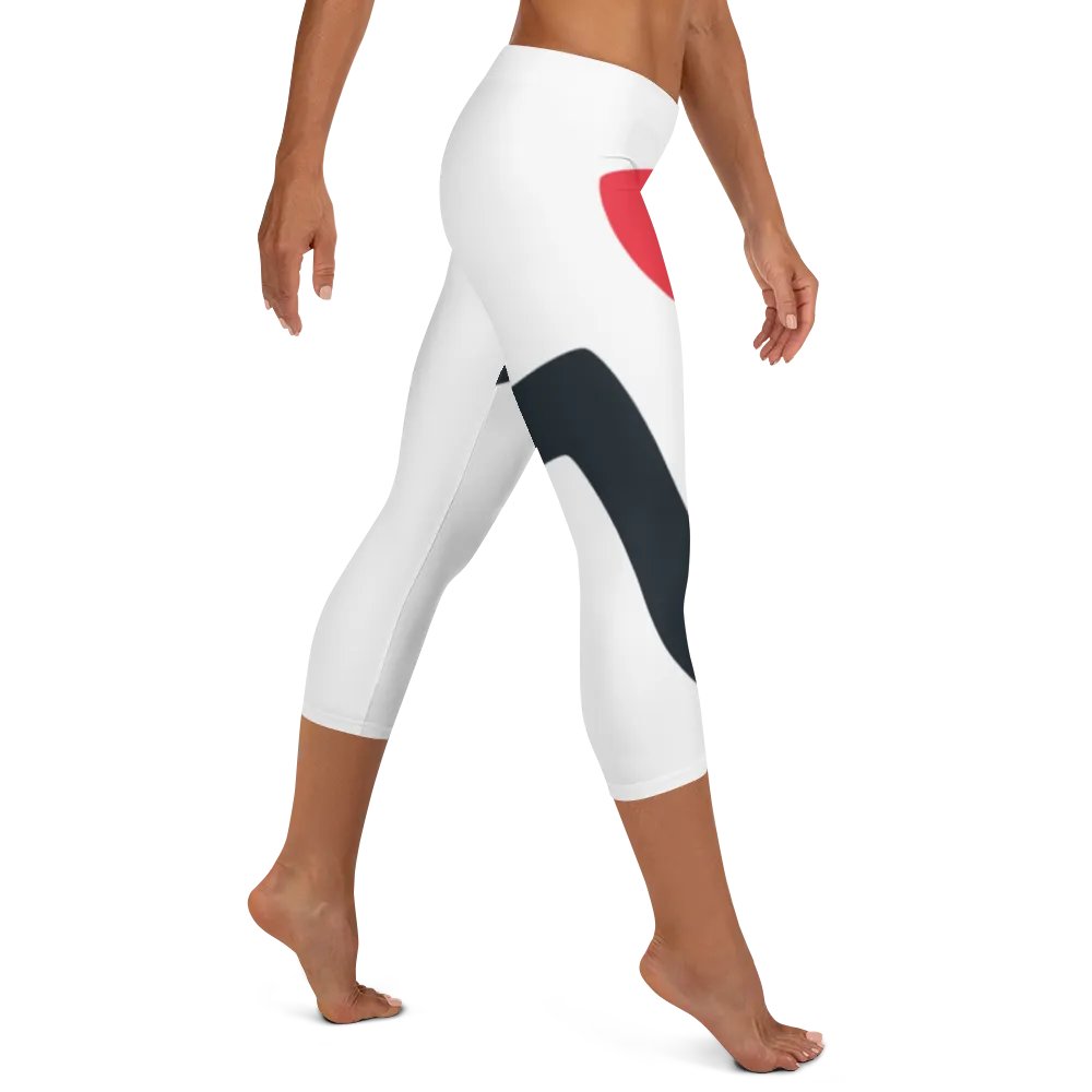 FTA - Vibrant Customizable Capri Leggings product image (5)