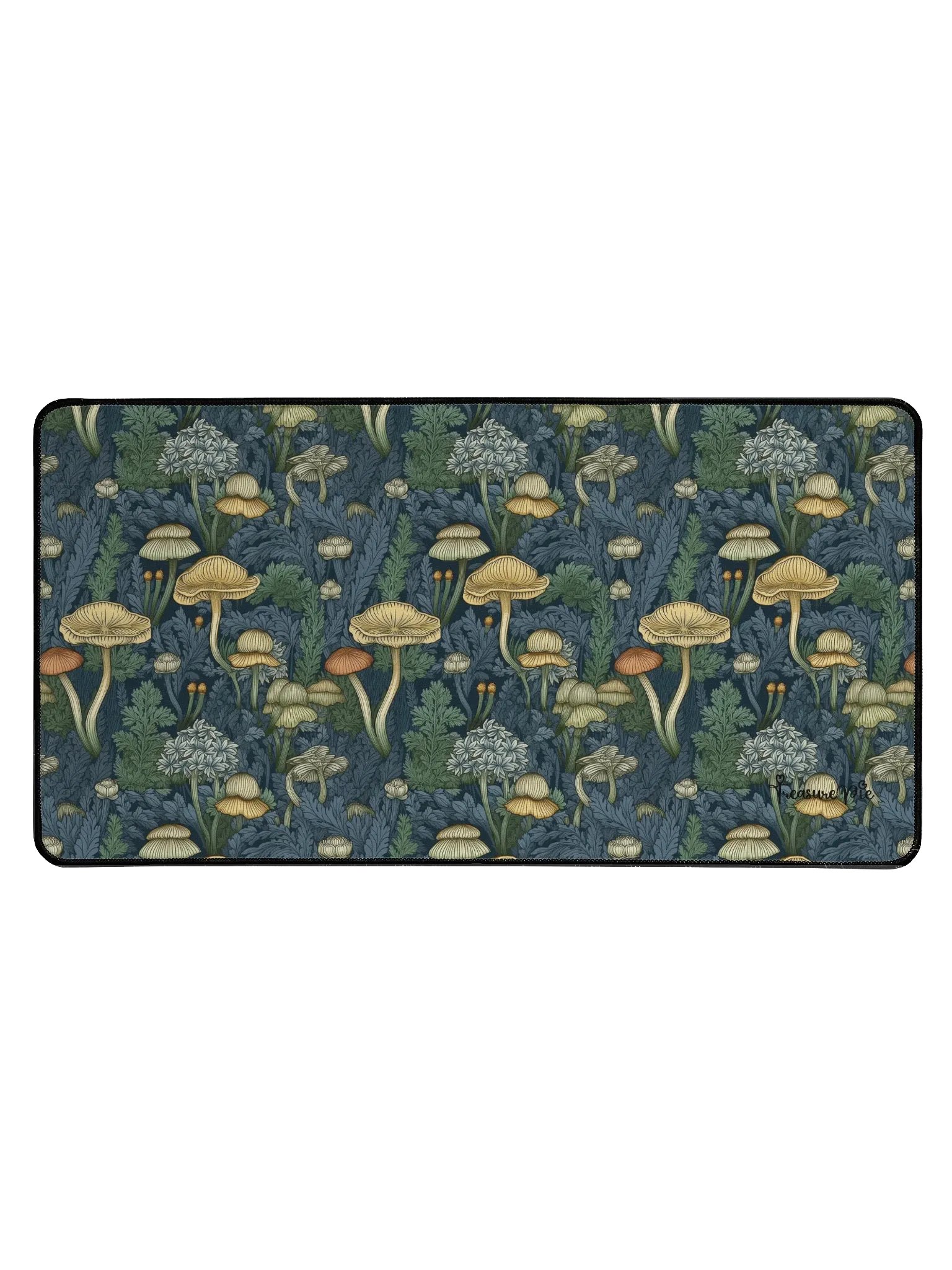 Mushrooms in a Jungle Desk Mat by Treasure Pie product image (1)