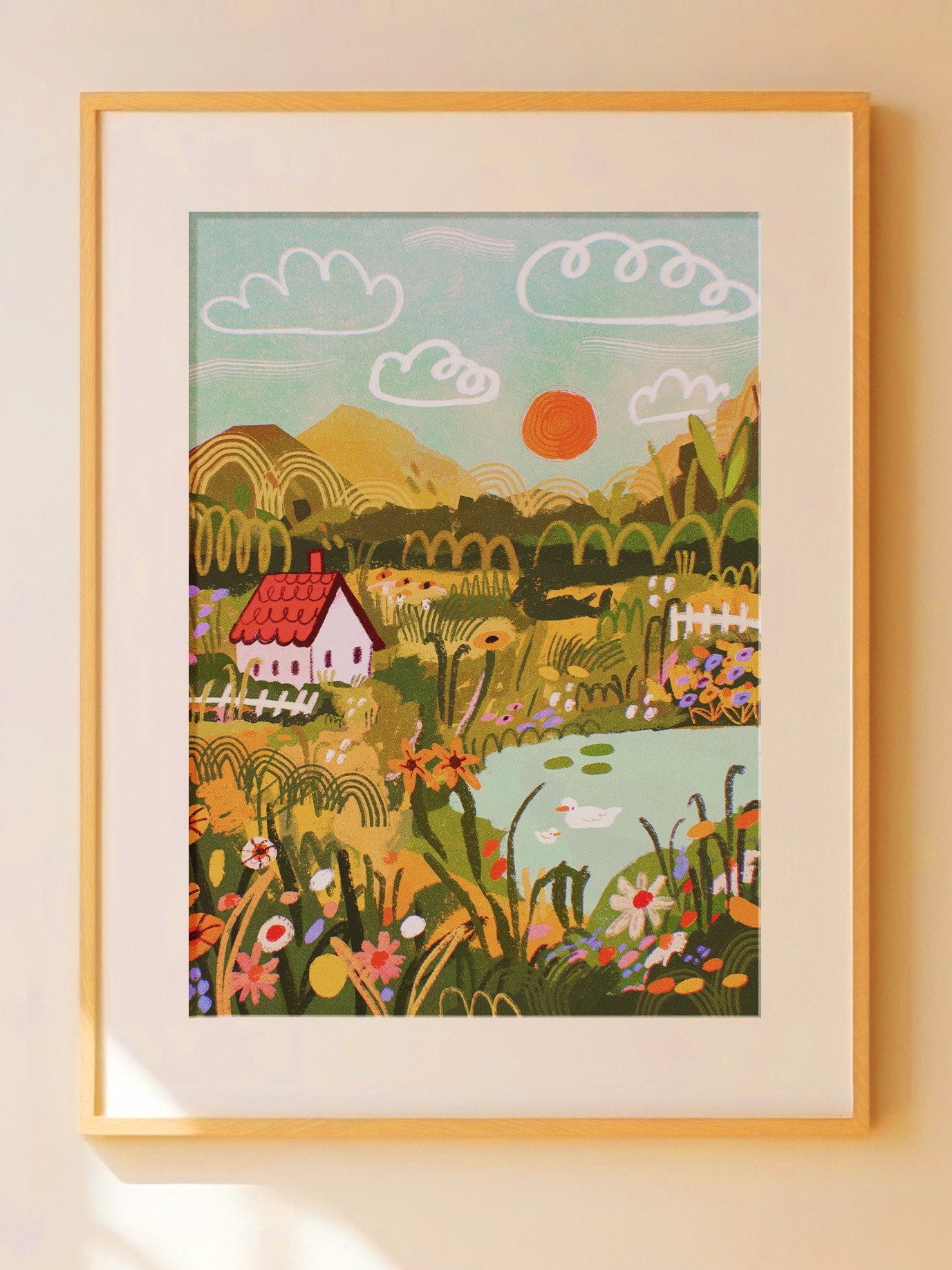 Summer Landscape Print product image (1)