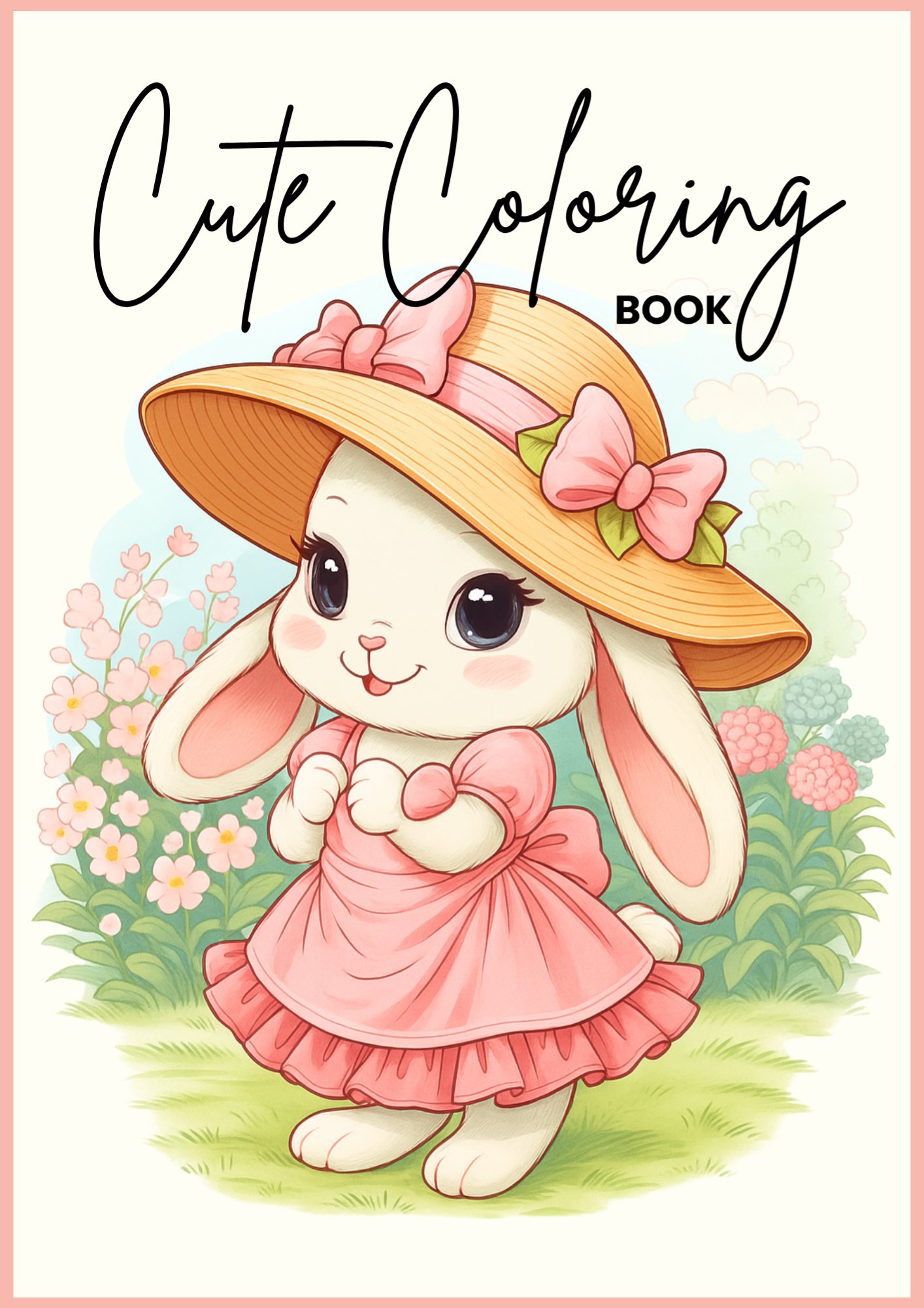 Cute Coloring Book for Adults product image (1)