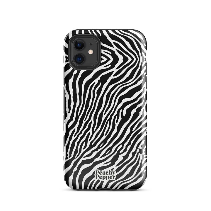 White Tiger Stripe iPhone Tough Case product image (47)