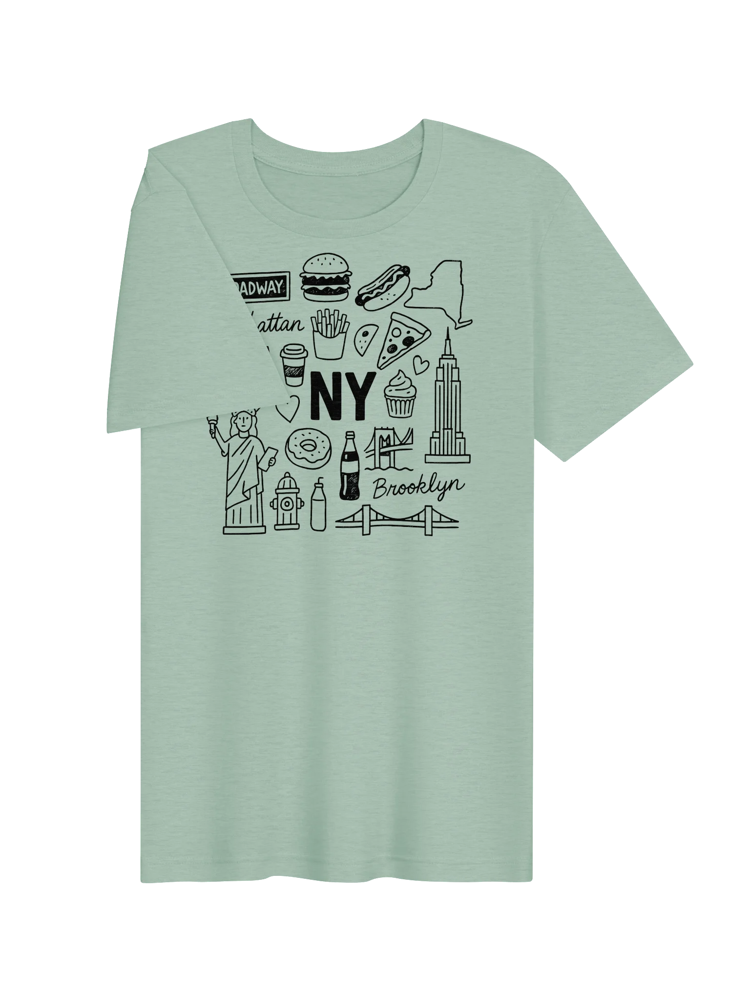 New York City Icons T-Shirt product image (3)