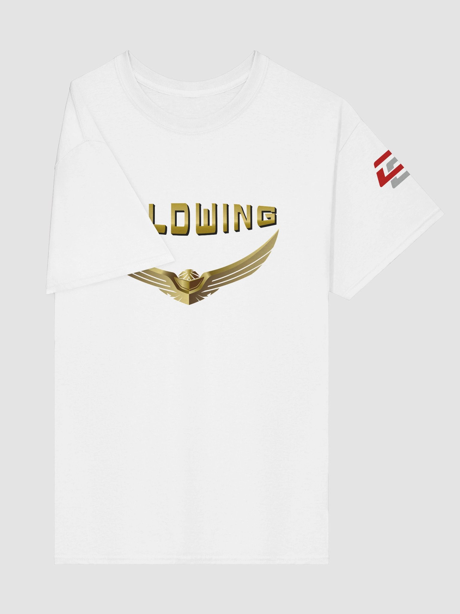 Gold and Bold Goldwing T-Shirt (Big Front) product image (16)