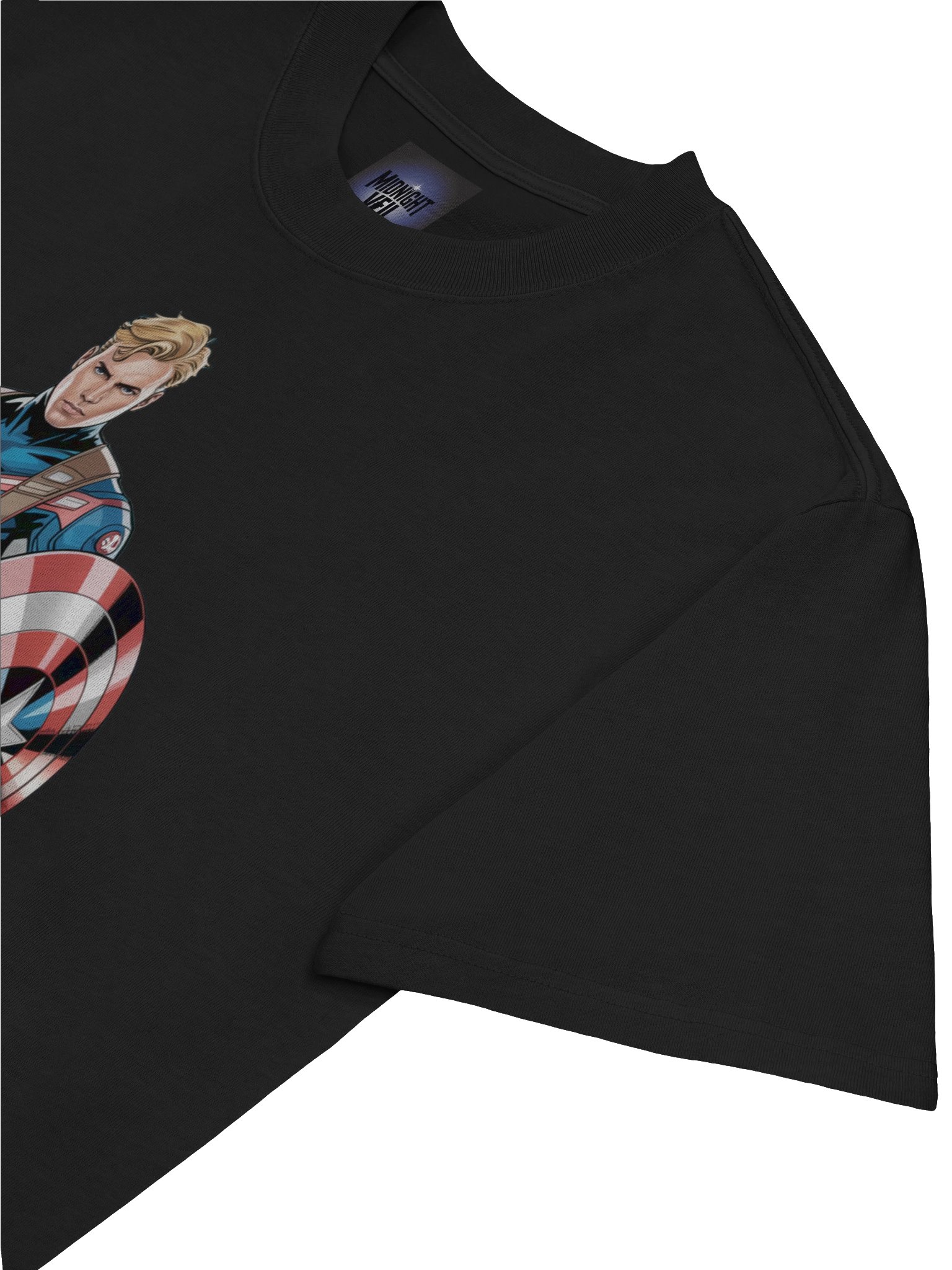 Eclipse Bastion: Captain America Faded Fortress Oversized T-Shirt product image (7)