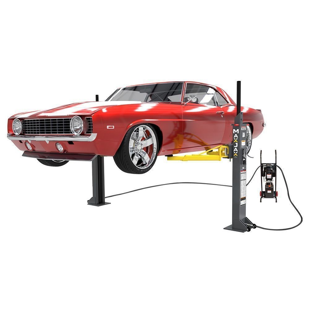 MaxJax M7K Portable Two-Post Car Lift - 7,000-Lb Capacity product image (4)