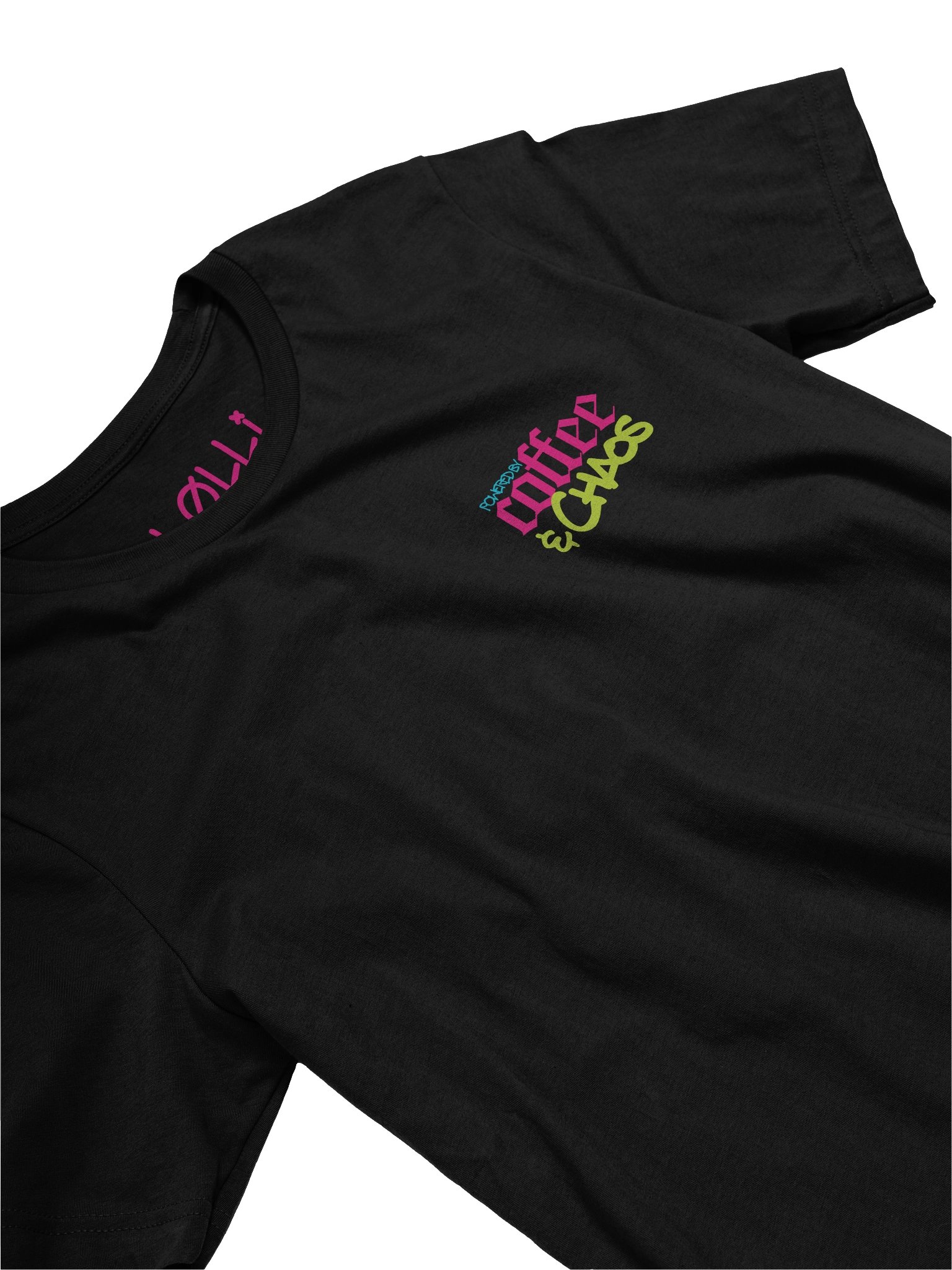 Powered by Coffee & Chaos Streetwear T-Shirt product image (3)