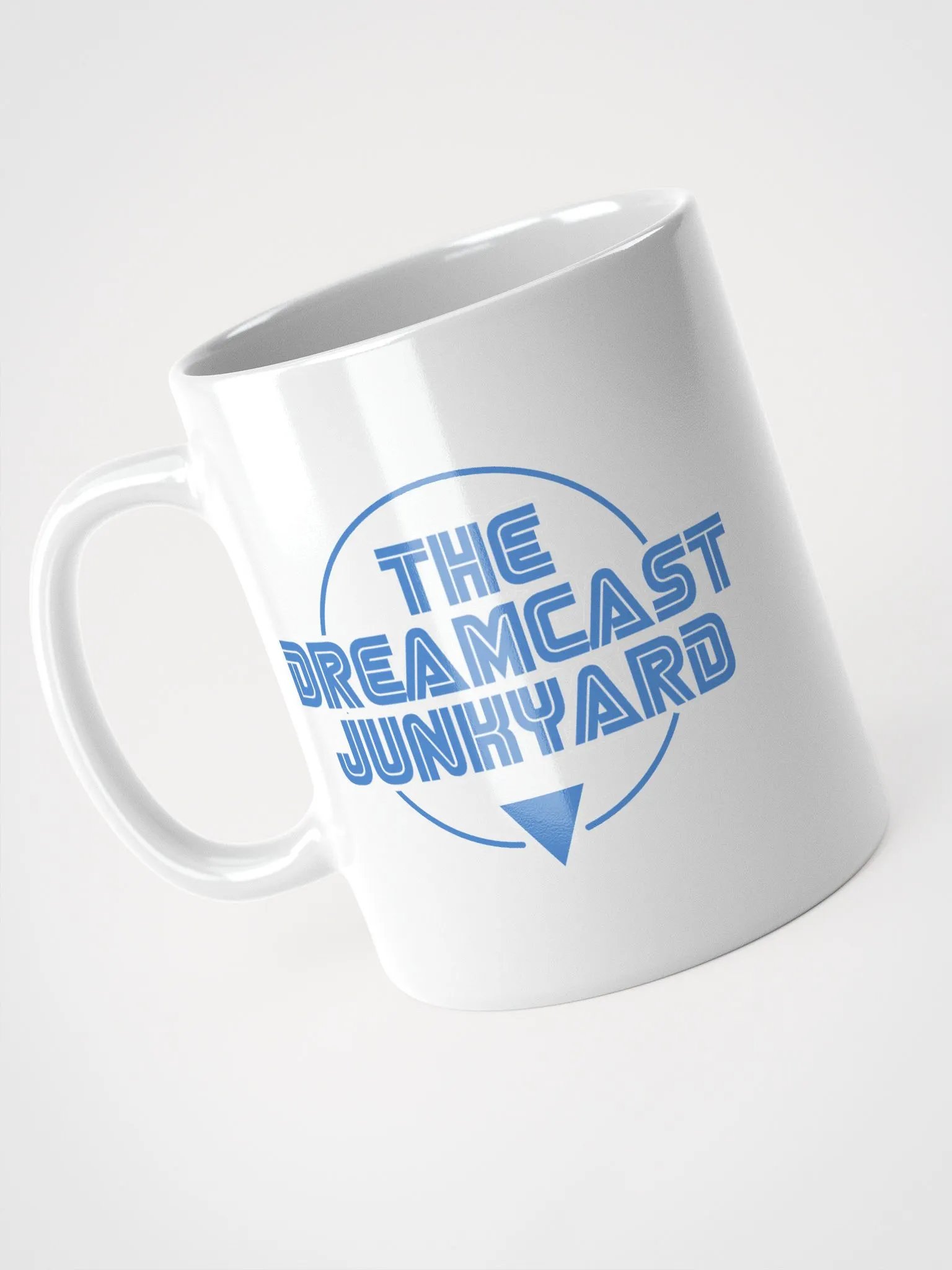 DCJY Logo Ceramic White Mug product image (3)