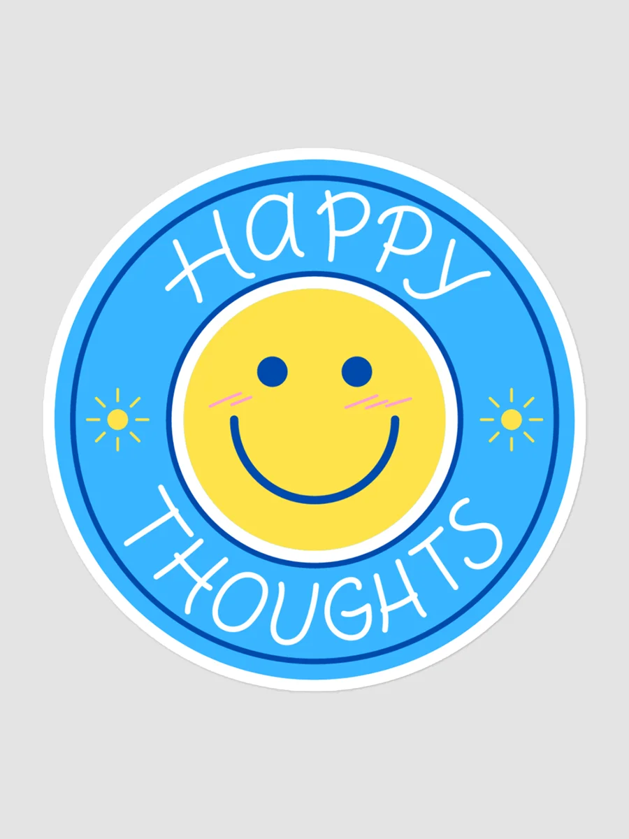 Happy Thoughts Sticker product image (1)