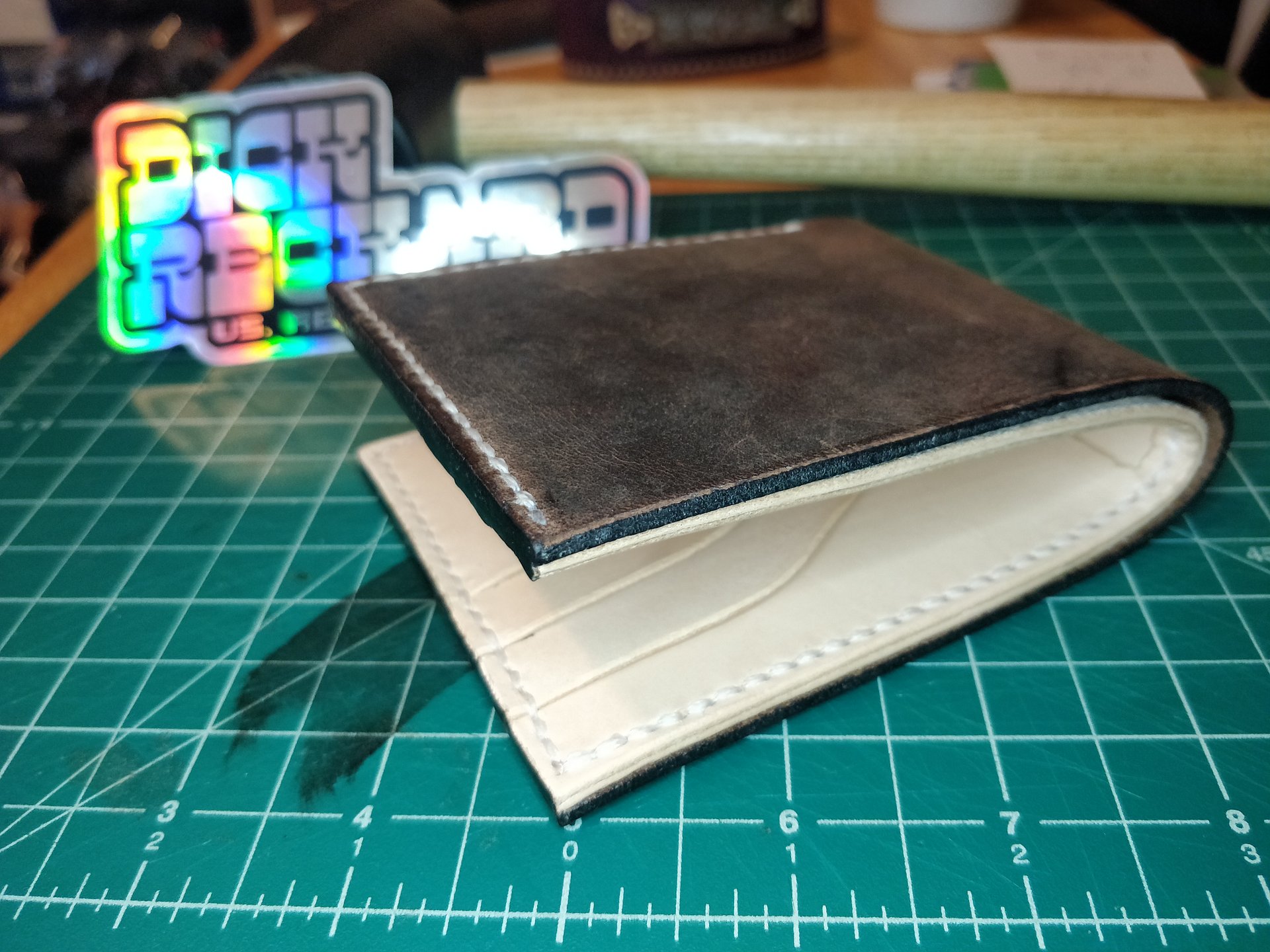 Dark Brown Billfold Wallet V4.0 0C product image (8)