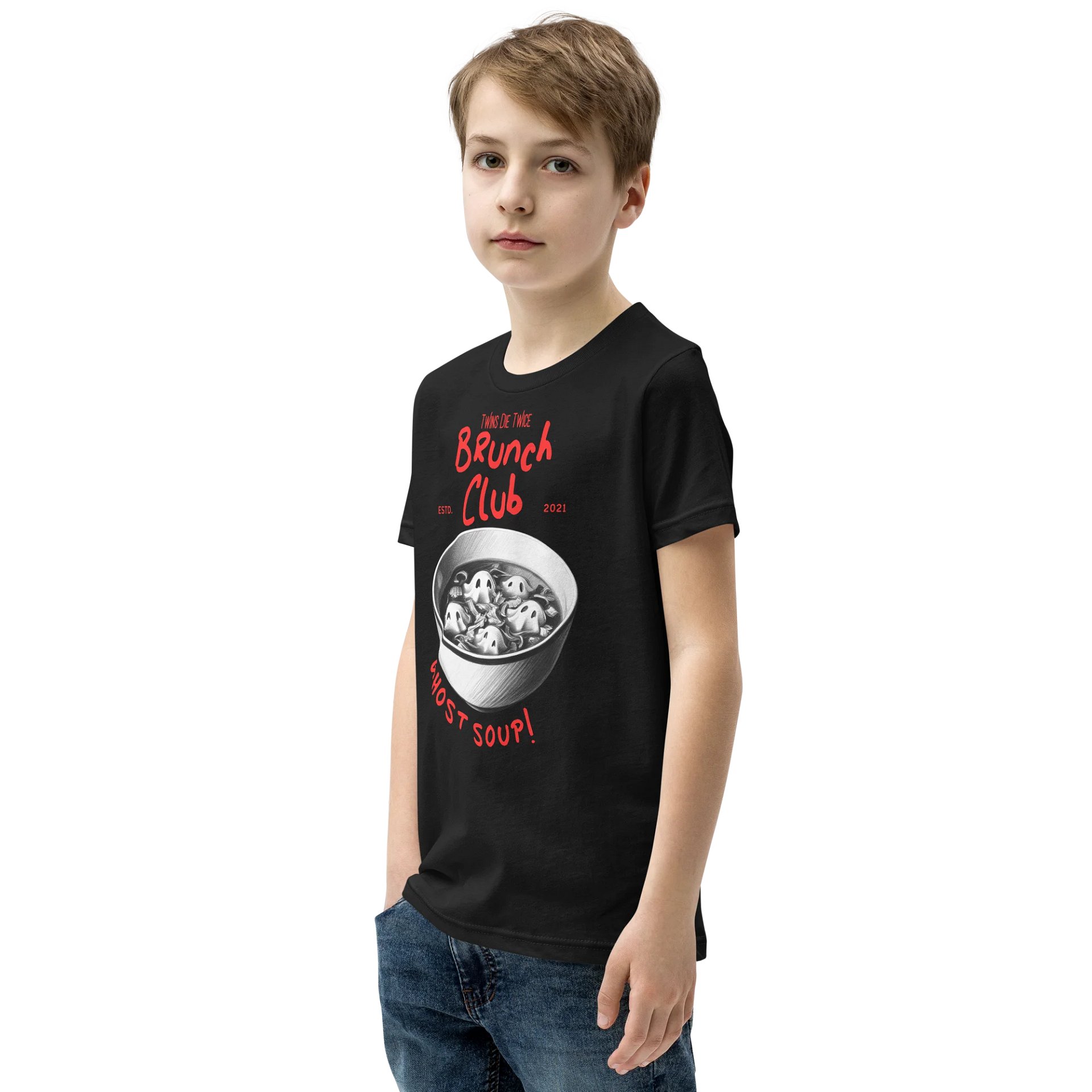 Ghost Soup Brunch Club Youth T-Shirt product image (3)