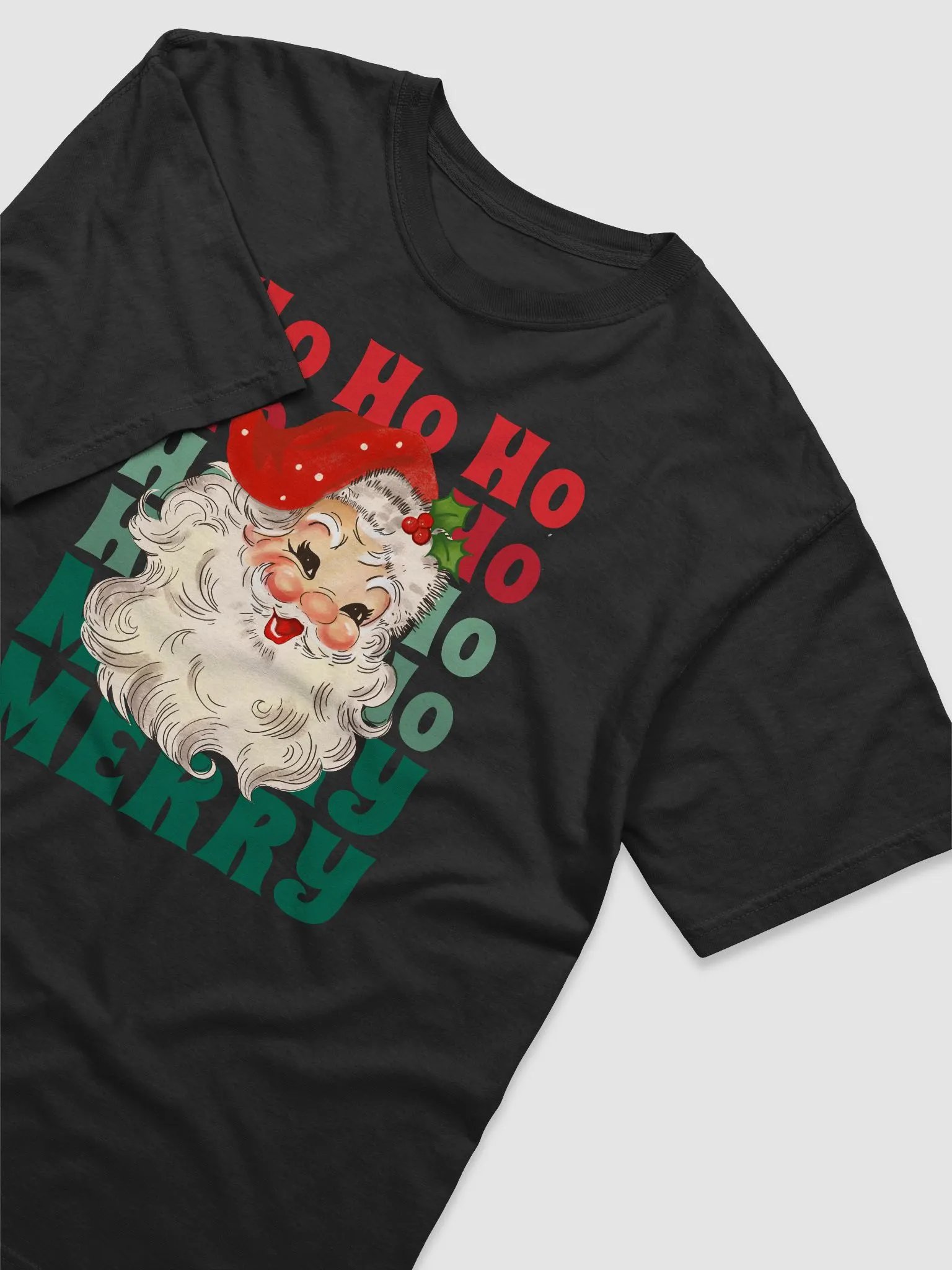 Ho Ho Ho Merry Merry Retro Santa product image (4)