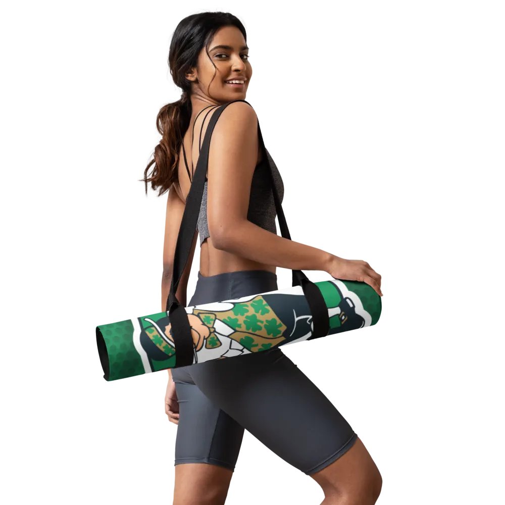 Lucky Leprechaun Yoga Mat product image (9)