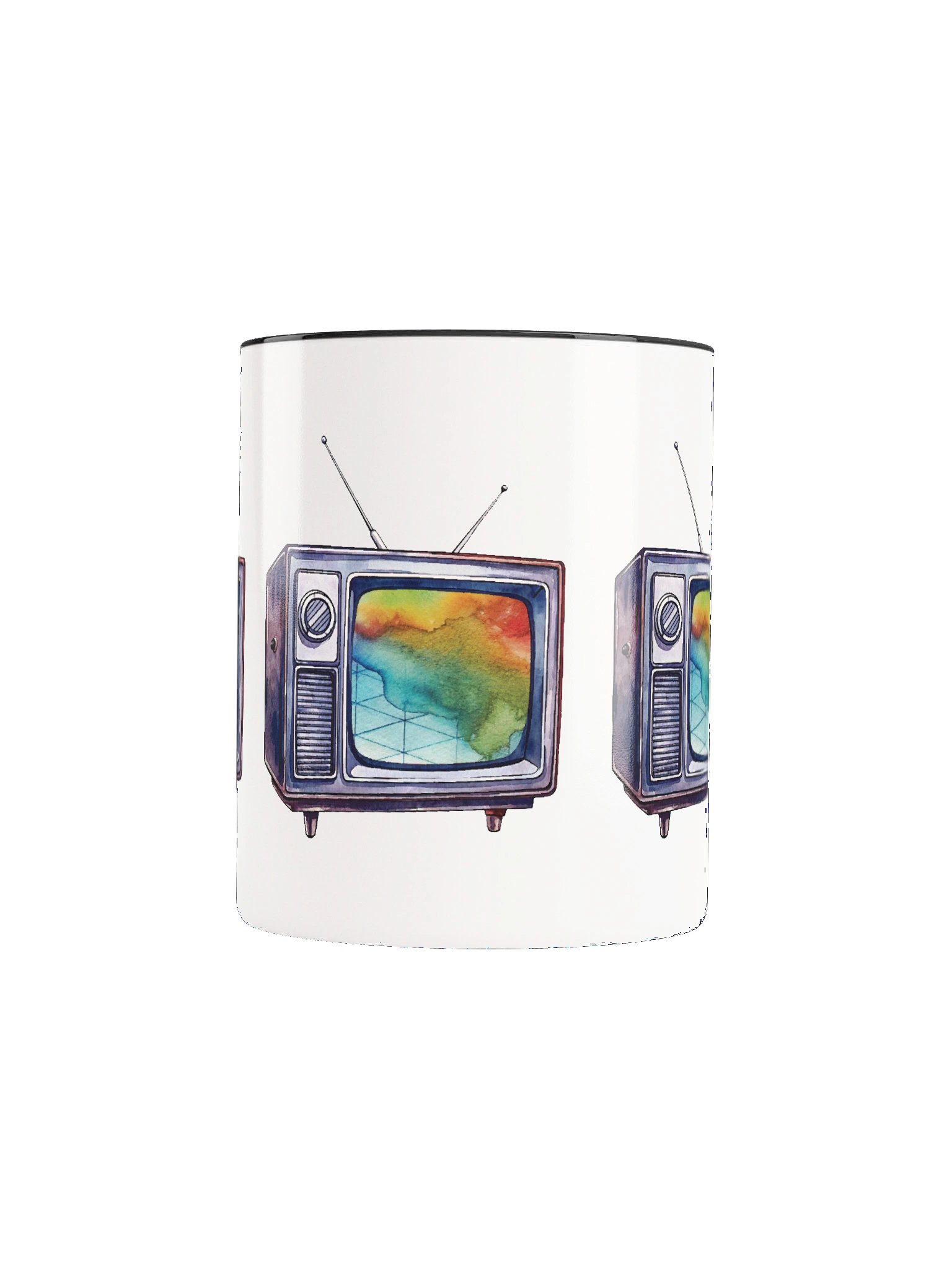 Graynoise Color Grid TV Logo Mug product image (27)