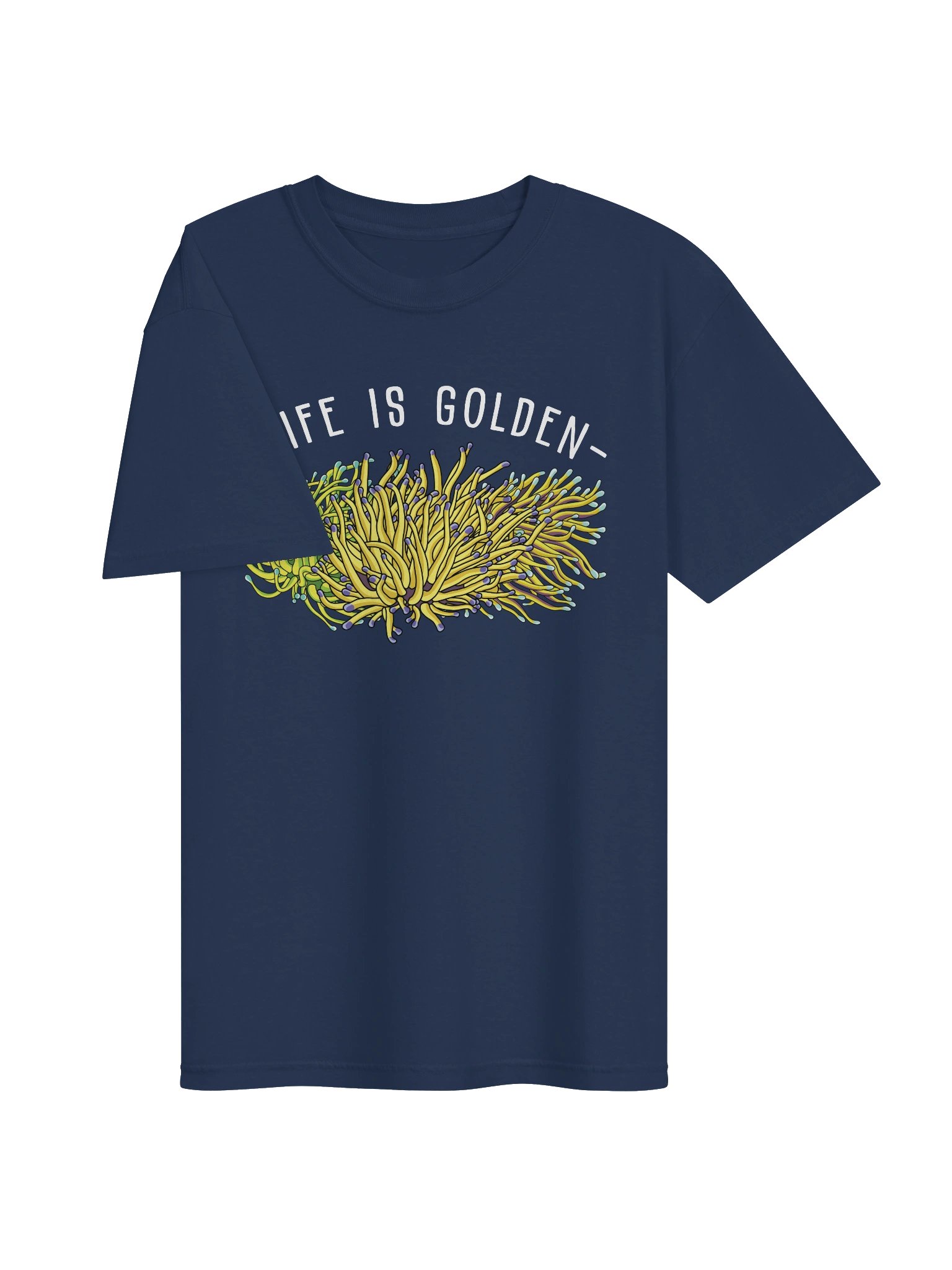 Life Is Golden Torch Corals T-Shirt for Reef Aquarium Lovers product image (7)