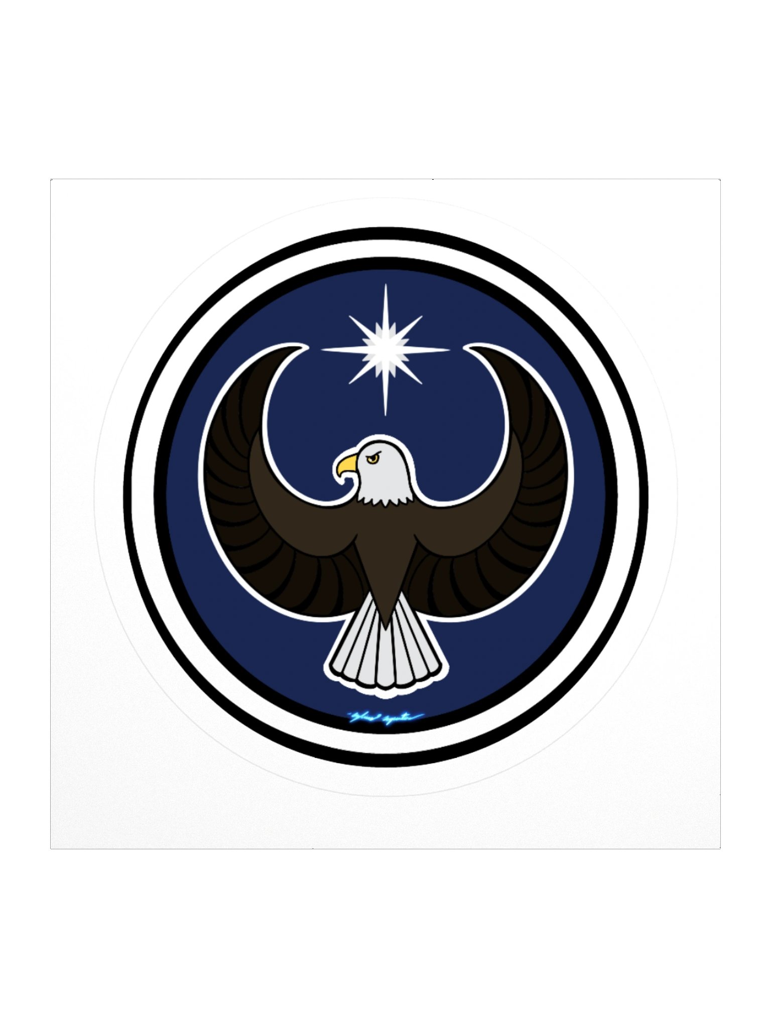 Bald Eagle- Resistance, US (sticker) product image (1)